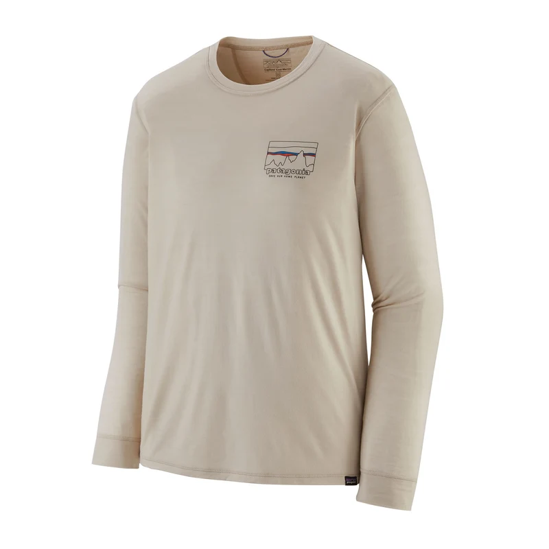 M's L/S Cap Cool Merino Blend Graphic Shirt