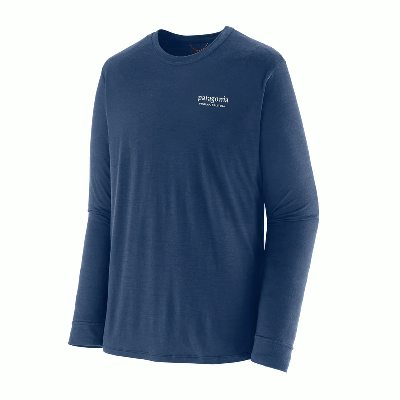 M's L/S Cap Cool Merino Blend Graphic Shirt
