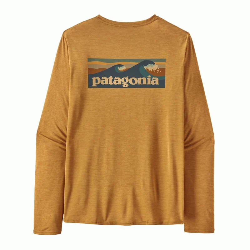 M's L/S Cap Cool Daily Graphic Shirt - Waters