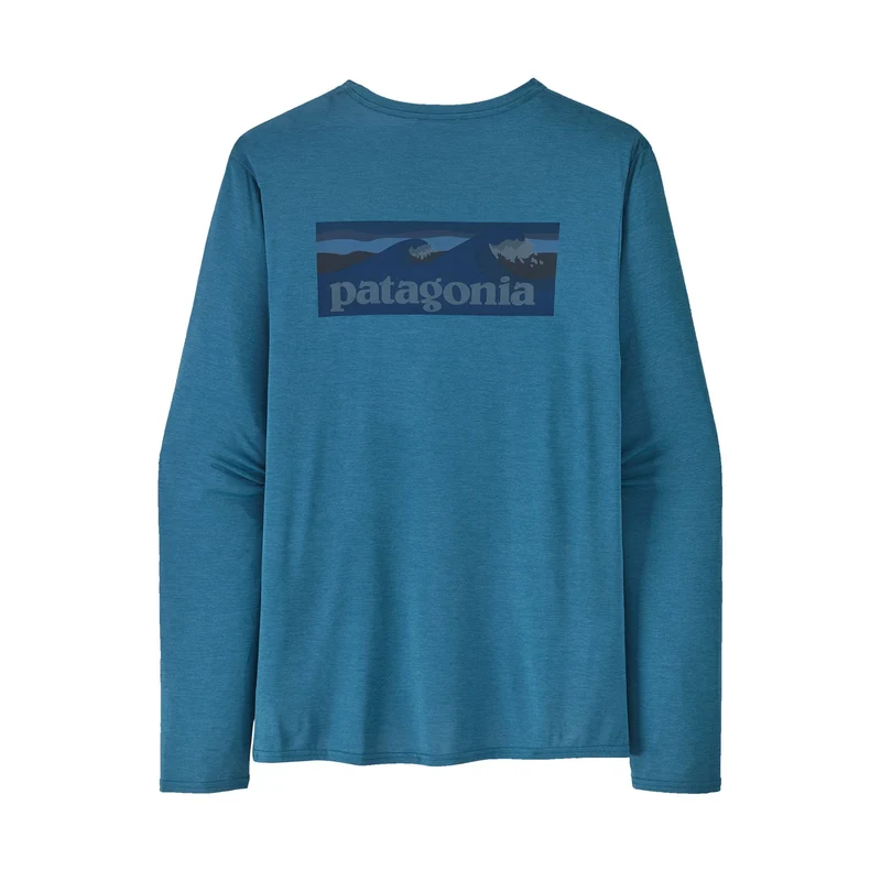 M's L/S Cap Cool Daily Graphic Shirt - Waters