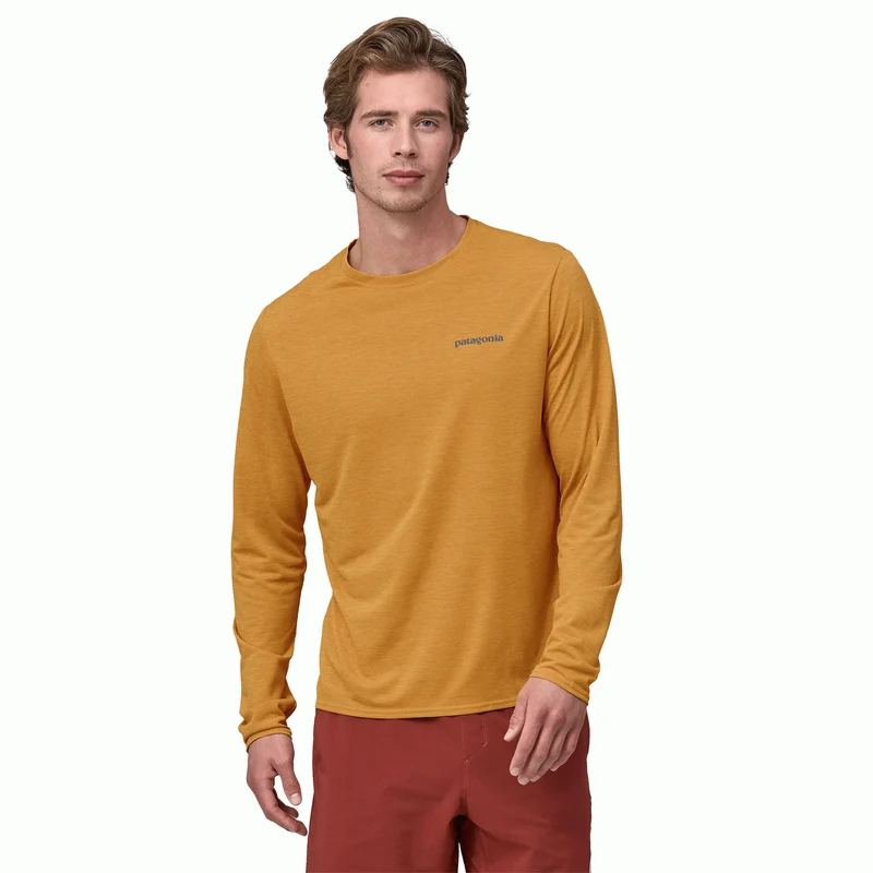 M's L/S Cap Cool Daily Graphic Shirt - Waters