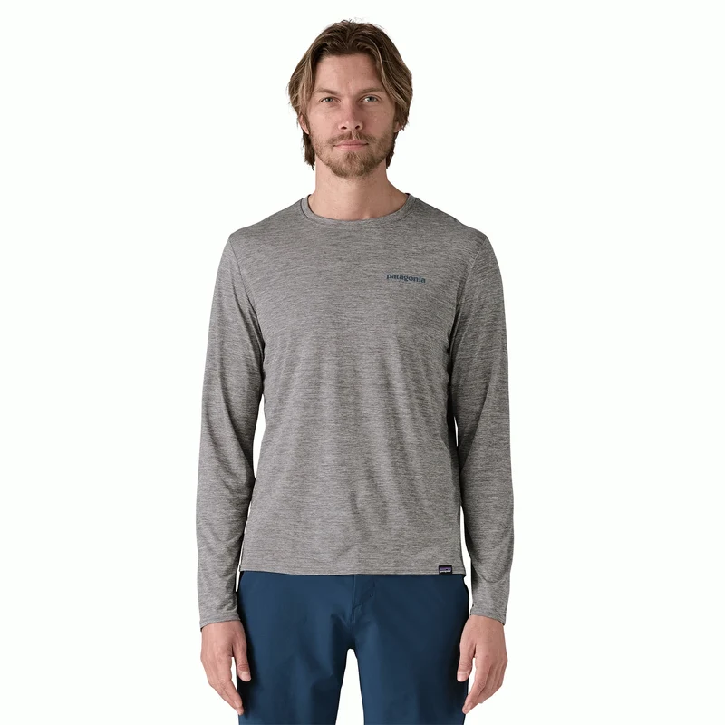 M's L/S Cap Cool Daily Graphic Shirt - Waters