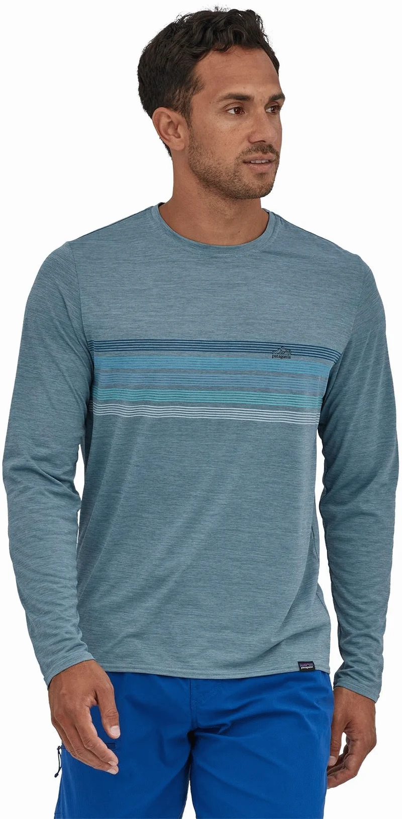 M's L/S Cap Cool Daily Graphic Shirt