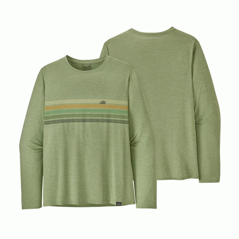 M's L/S Cap Cool Daily Graphic Shirt