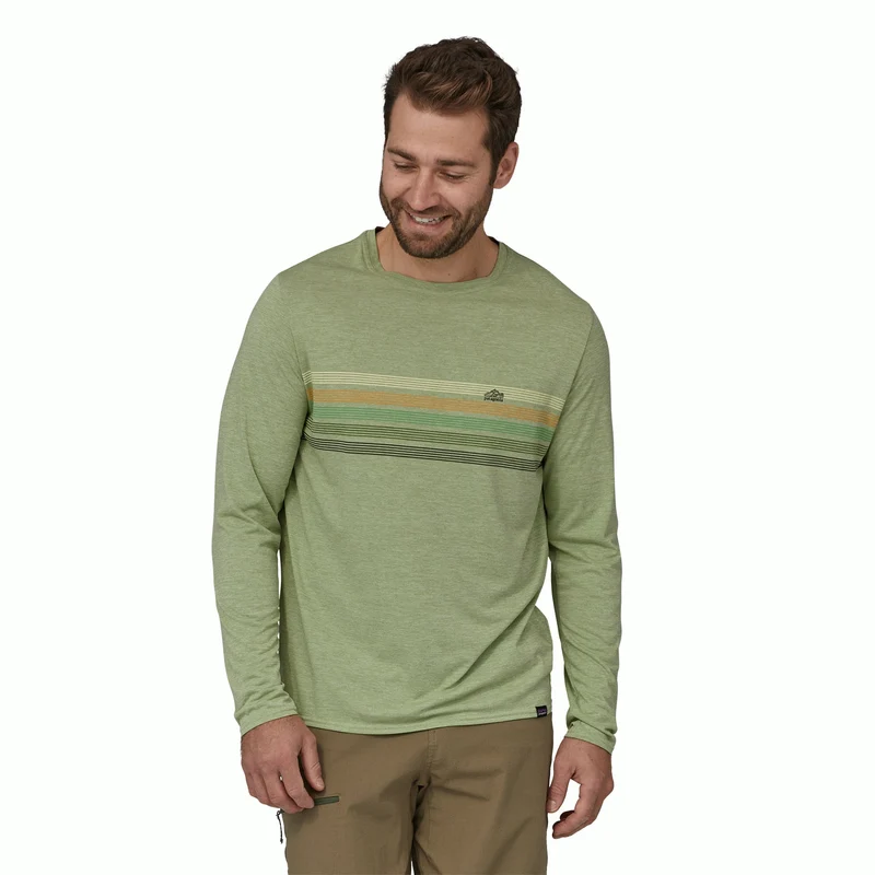 M's L/S Cap Cool Daily Graphic Shirt