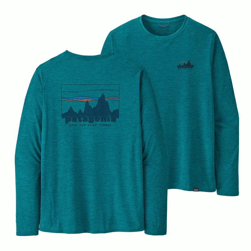 M's L/S Cap Cool Daily Graphic Shirt