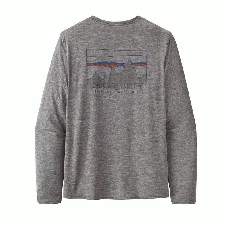 M's L/S Cap Cool Daily Graphic Shirt
