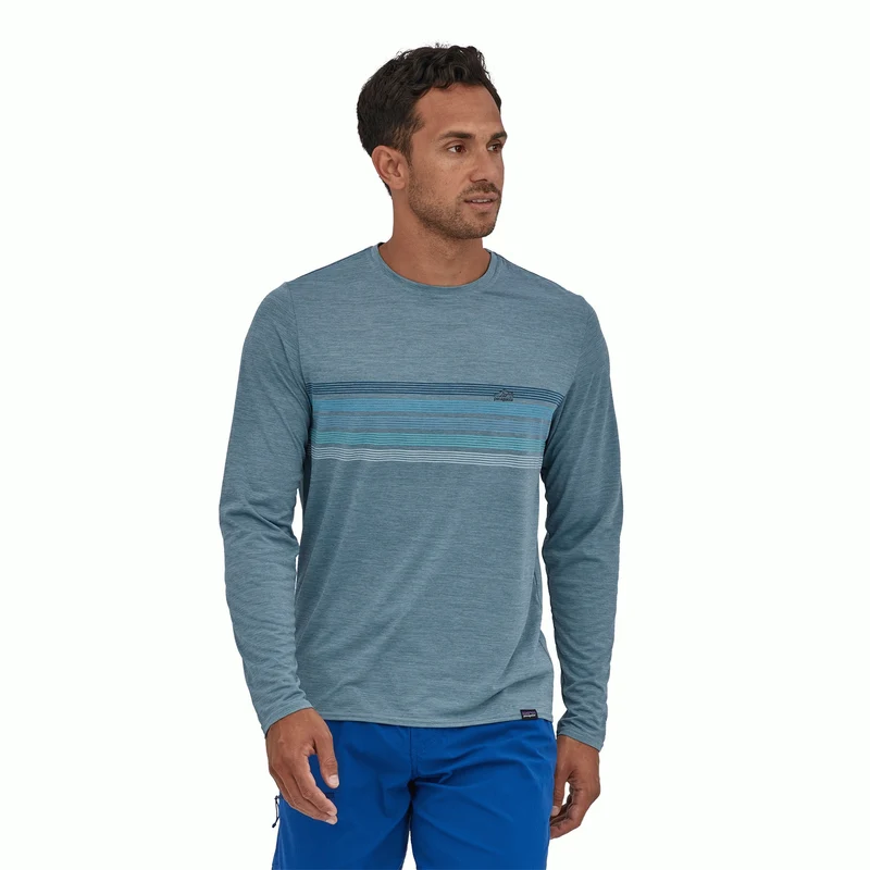 M's L/S Cap Cool Daily Graphic Shirt