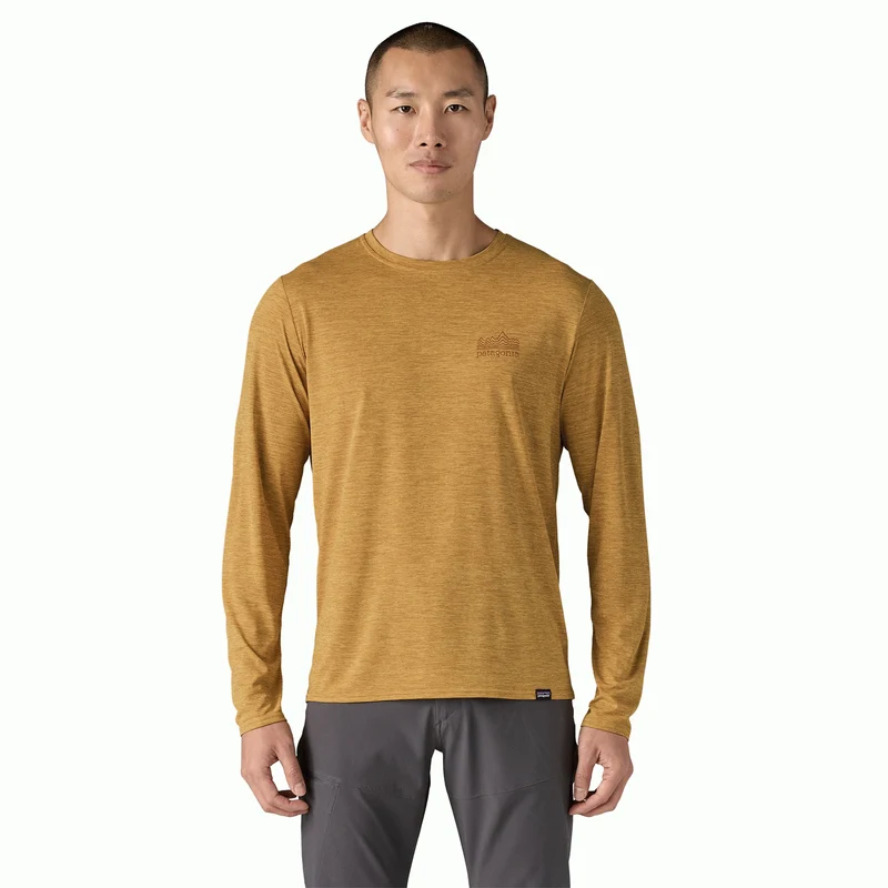 M's L/S Cap Cool Daily Graphic Shirt