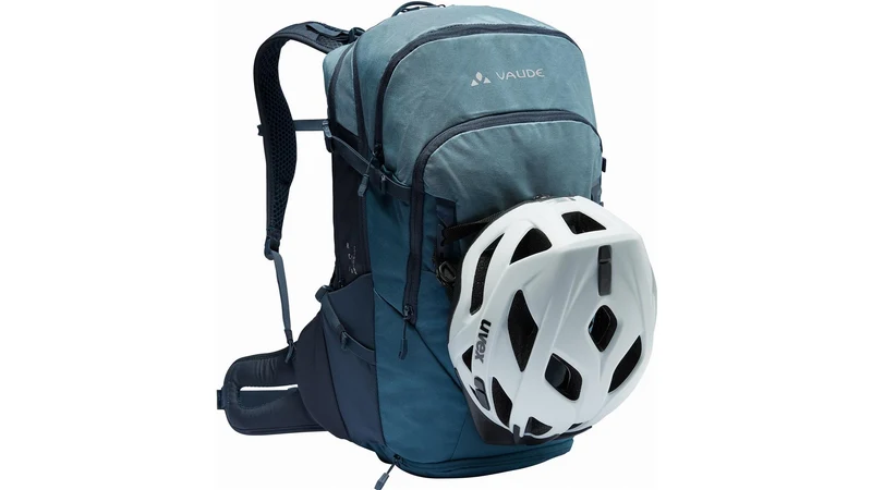 Vaude Women's Bike Alpin Rucksack blue gray 24 + 4 L