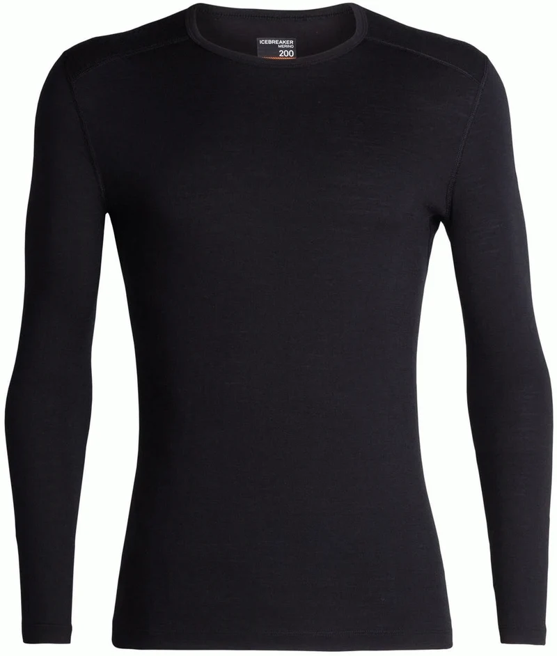 Men Merino 200 Oasis LS Crewe