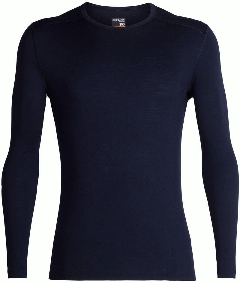 Men Merino 200 Oasis LS Crewe