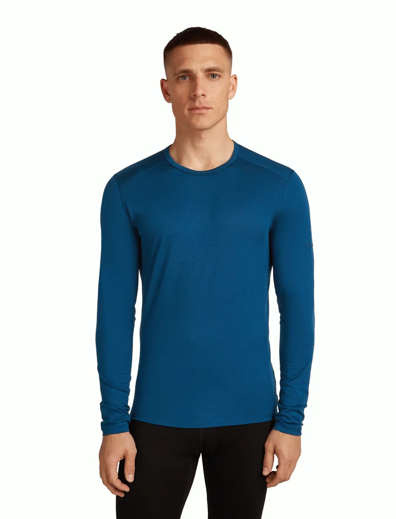 Men Merino 200 Oasis LS Crewe