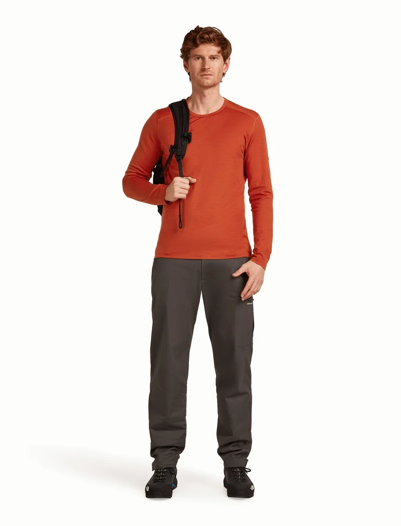 Men Merino 200 Oasis LS Crewe