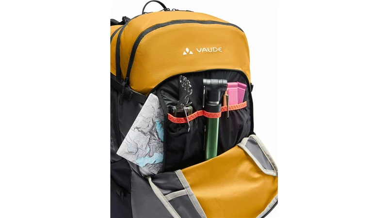Vaude Bike Alpin Rucksack burnt yellow 25 + 5 L