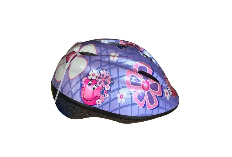 Strategic Kinderhelm Pink Blumen 46-53S