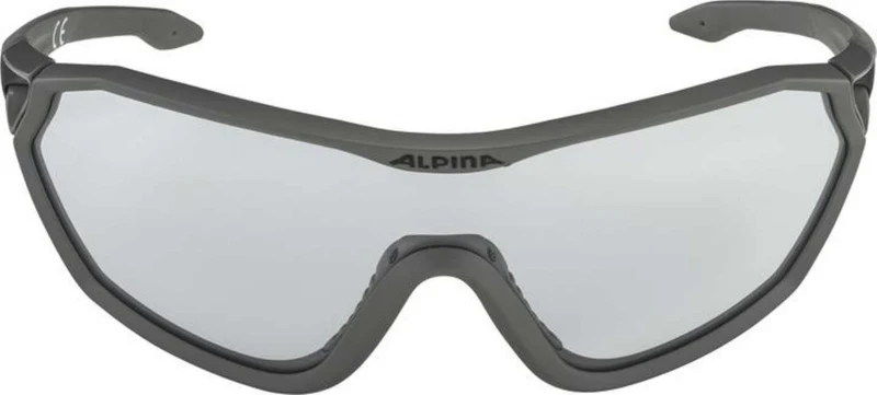Alpina S-Way V Sportbrille moon-grey matt/varioflex black