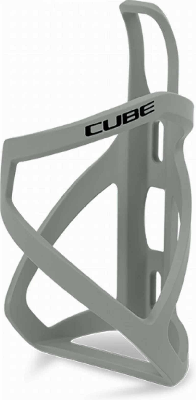 Cube Flaschenhalter HPP Left-Hand Sidecage matt swamp grey ´n´ glossy black