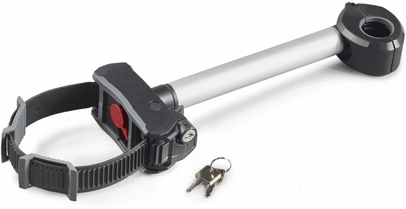 Uebler Abstandshalter für 2. Fahrrad (3er Träger) mit Zahnband abschließbar & abnehmbar