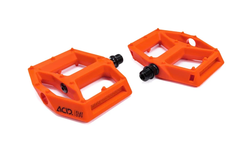 Acid FLAT C2-ZP R Pedale orange 115 x 100 x 19 mm