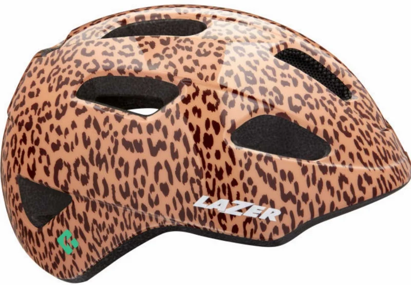 Lazer PNut KinetiCore Kinder-Helm brown leopard 46-50 cm