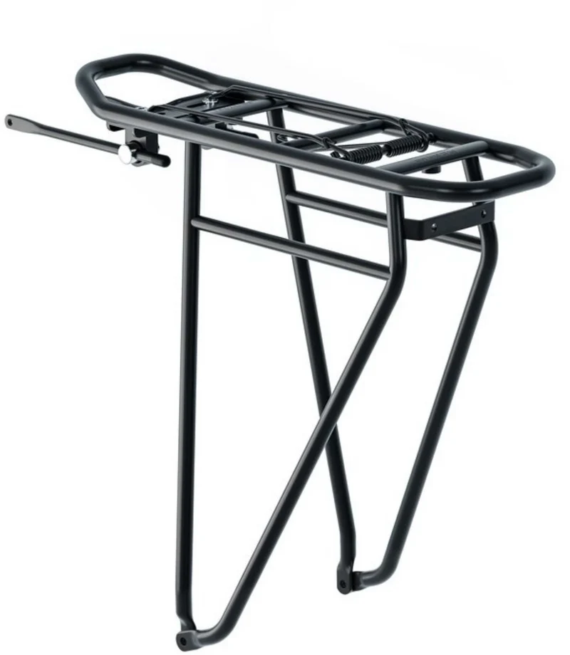 Racktime Basic 2.0 Tour Gepäckträger 28" mit Federklappe Snapit 2.0 schwarz