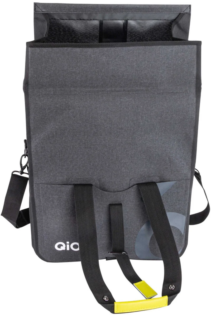 QIO Pina Lenkertasche schwarz/anthrazit 20 L