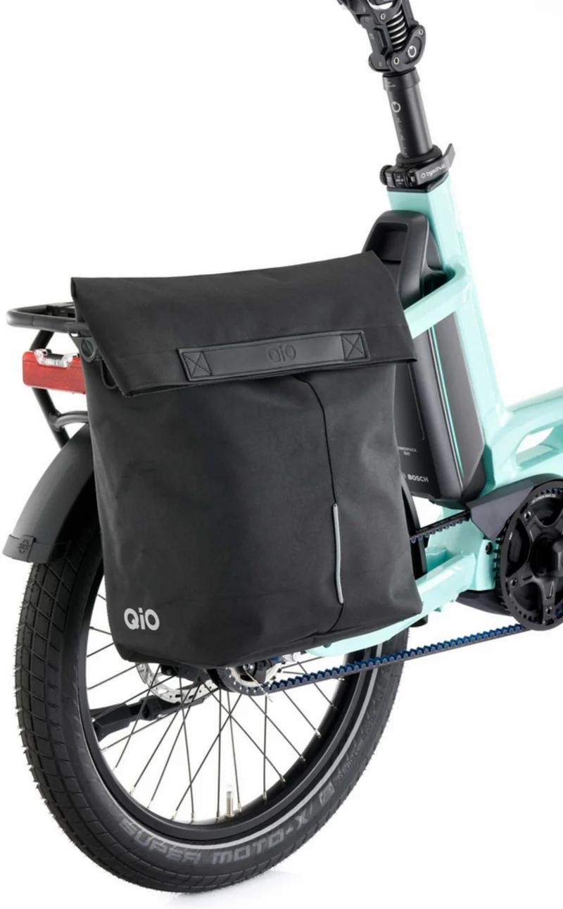 QIO Gabriel Einzeltasche schwarz 16 L