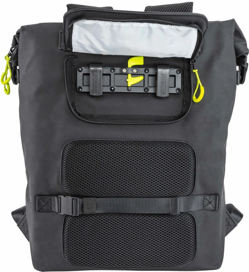 QIO Mika Rucksack schwarz 17 L