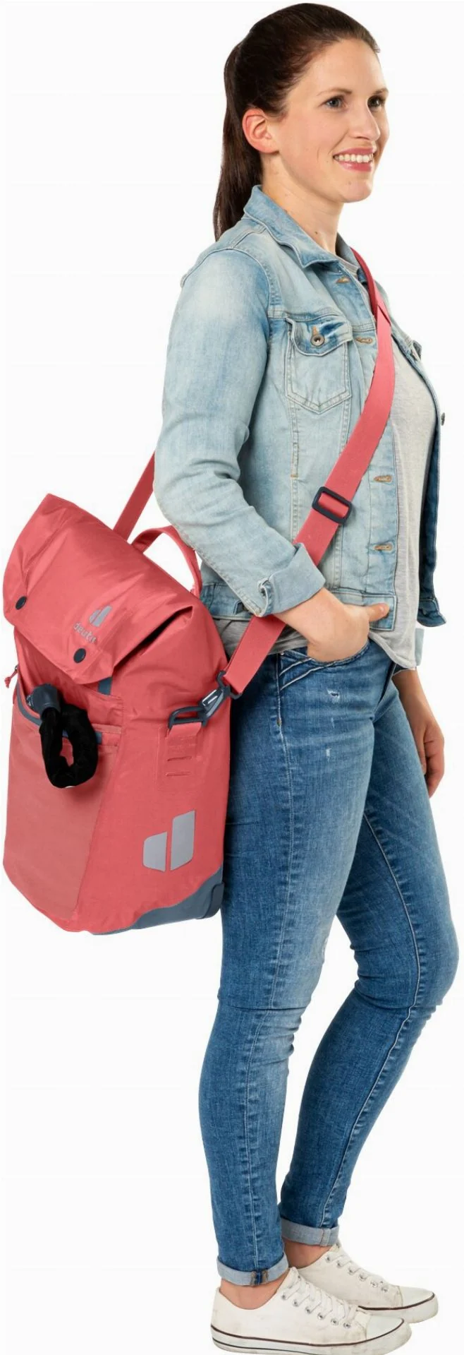 Deuter Mainhattan Gepäckträgertasche redwood-ink 17 + 10 L