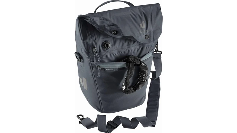Deuter Mainhattan Gepäckträgertasche graphite-shale 17 + 10 L