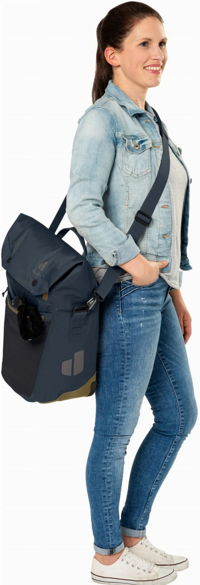 Deuter Mainhattan Gepäckträgertasche ink-clay 17 + 10 L
