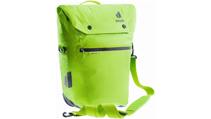 Deuter Mainhattan Gepäckträgertasche citrus-graphite 17 + 10 L