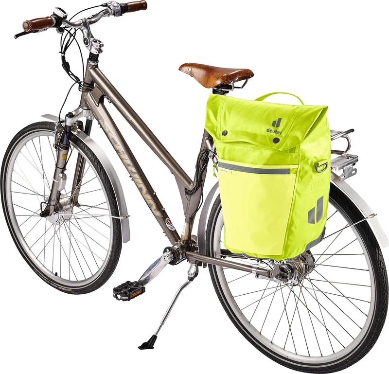Deuter Mainhattan Gepäckträgertasche citrus-graphite 17 + 10 L
