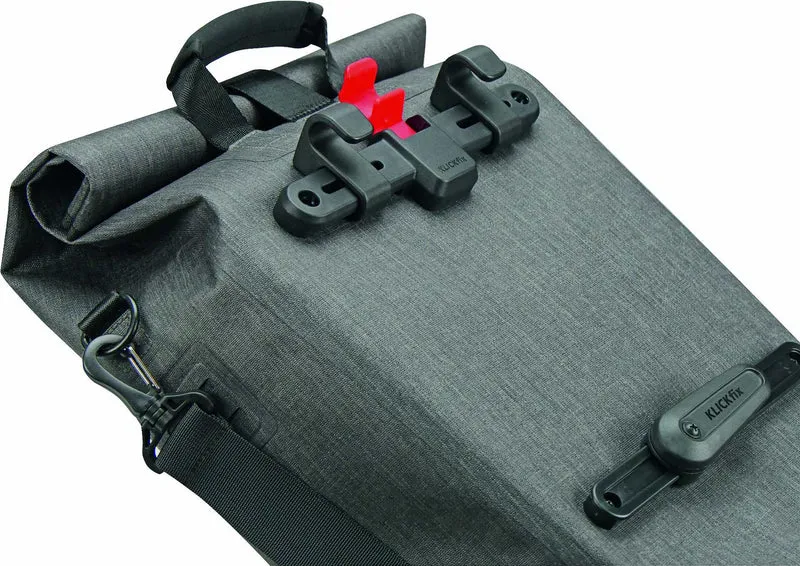 KLICKfix Lightpack GT Waterproof Gepäckträgertasche grau 16 L