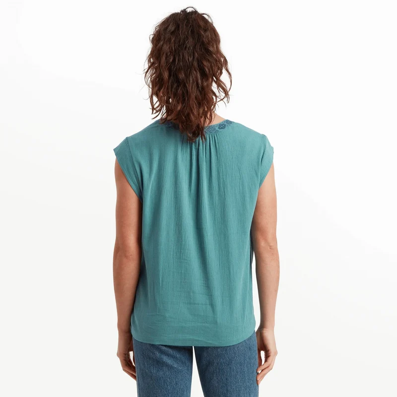 HARA CAP SLEEVE TOP