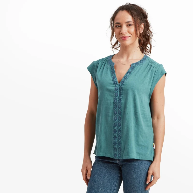 HARA CAP SLEEVE TOP