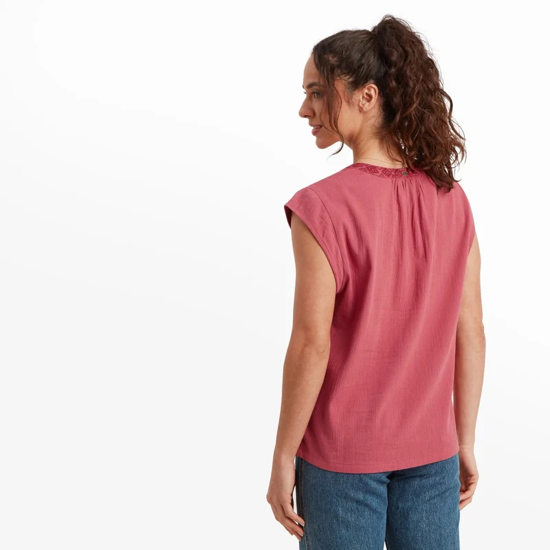 HARA CAP SLEEVE TOP