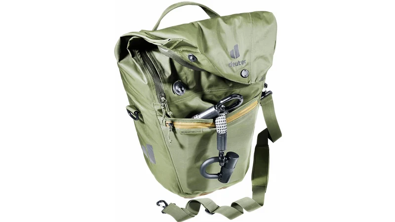 Deuter Mainhattan Gepäckträgertasche khaki-clay 17 + 10 L