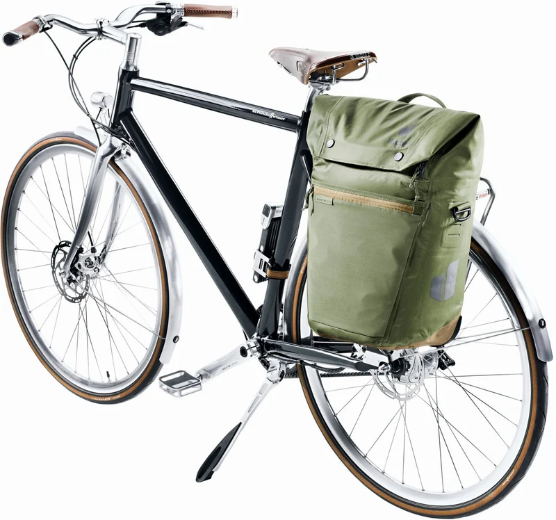 Deuter Mainhattan Gepäckträgertasche khaki-clay 17 + 10 L