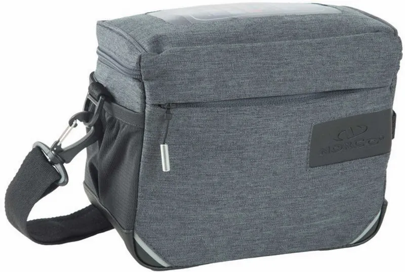 Norco Midford Lenkertasche tweed grey 5 L