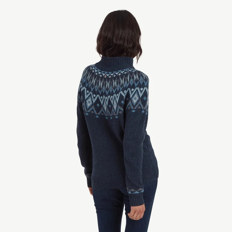 INDU ECO MOCK NECK W