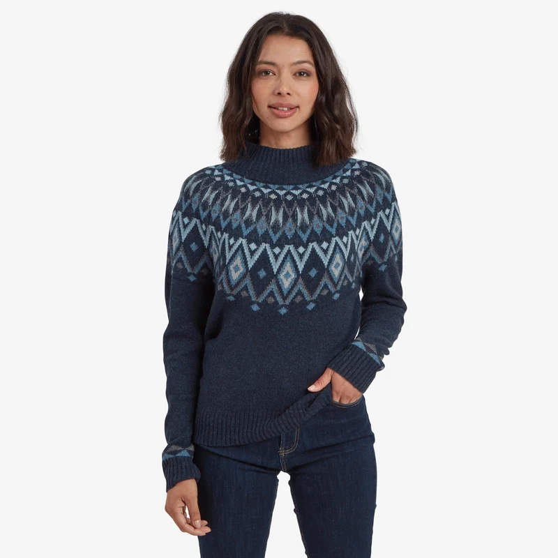 INDU ECO MOCK NECK W