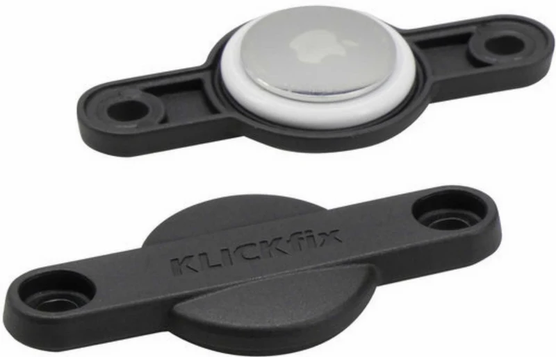 KLICKfix FindMe Halterung für Apple AirTag schwarz