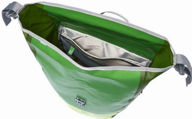 Vaude Aqua Back Color Single Gepäckträgertasche bright green 24 L
