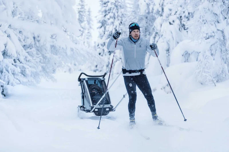 Thule Chariot Cross 1 Fahrradanhänger für ein Kind alaska