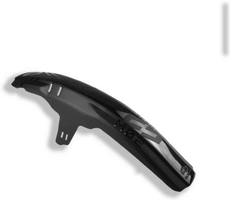 Unleazhed M02 Mudguard Big unsplash 1 pcs, 4 rubber ultimate black and matt glossy
