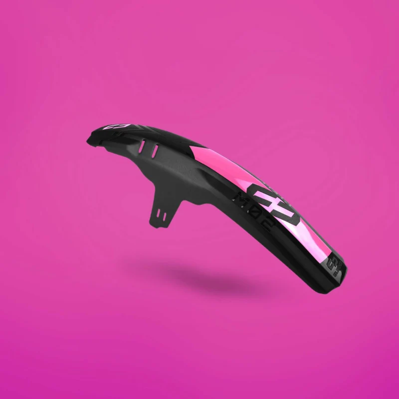 Unleazhed M02 Mudguard Big Decal Logo Skin unsplash 1 pcs 4 formcut pink