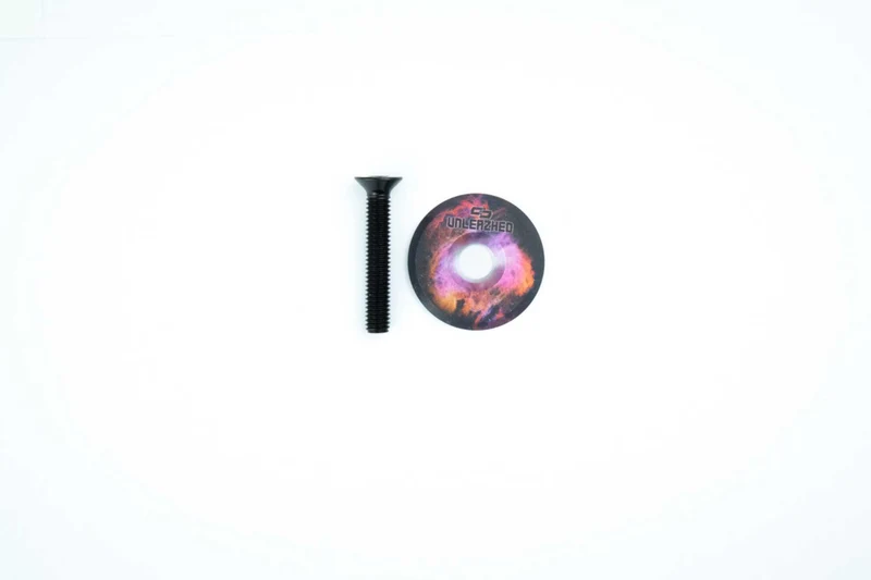 Unleazhed AL01 Top Cap Aluminium Crazy Skin 1 pcs, 1 aluminium screw M6 birth of unleazhed