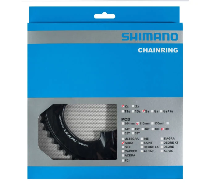 Shimano Kettenblatt FC-R3000 50 Zähne Schwarz